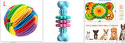 Dog Chew Toy Dog Bone Type  Dogs Teeth Cleaning Toys