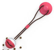 Dog Toys Silicon Suction Cup Tug Interactive