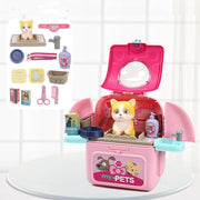 Simulation Pet Backpack Space Box Play House Toy