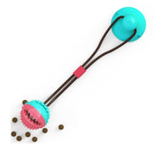 Dog Toys Silicon Suction Cup Tug Interactive