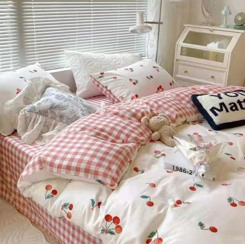 Cartoon Printed Four-piece