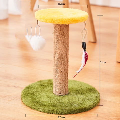 Cat Scratcher Sisal Vertical Durable Non-dandruff Anti-scratch Toy