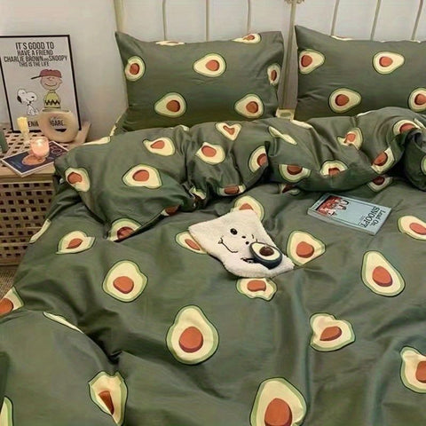 Cartoon Printed Four-piece