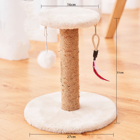 Cat Scratcher Sisal Vertical Durable Non-dandruff Anti-scratch Toy